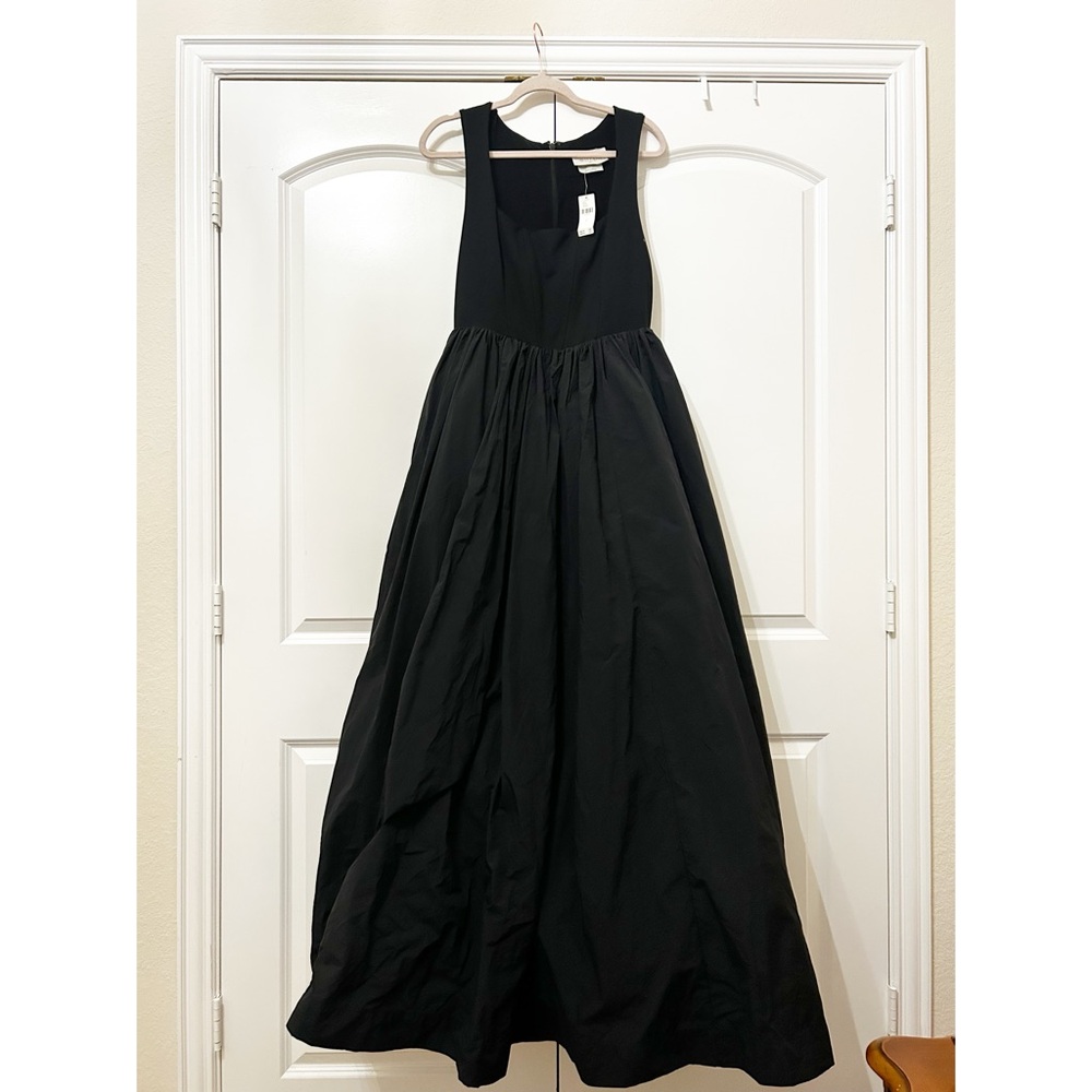 NWT Anthropologie BHLDN Josie Scoop Neck Corset Fit & Flare Maxi Dress - Picture 2 of 4